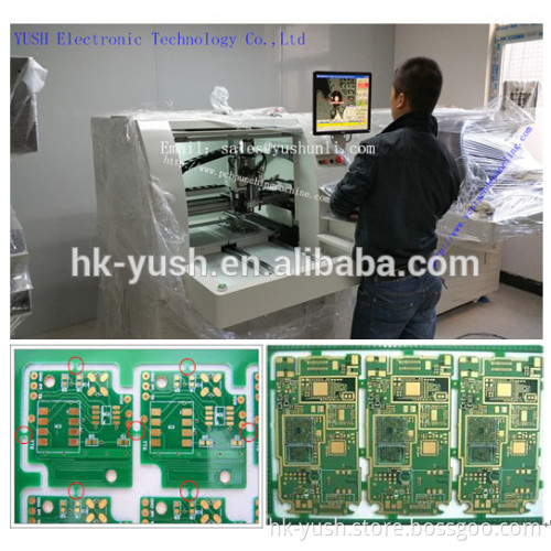Online PCB Router Cutting precision +0.05mm- 0.05mm-YSVC-650